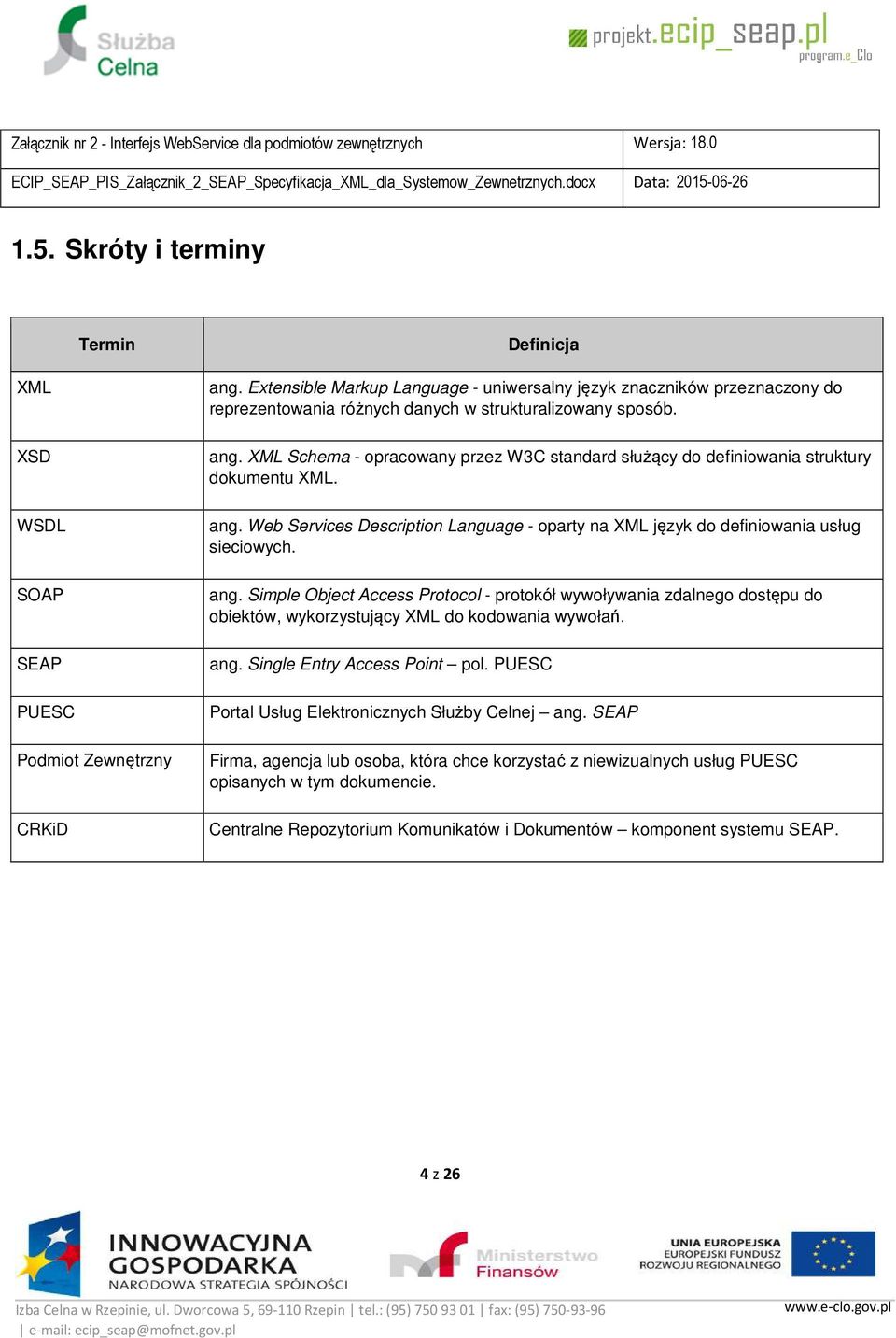 XML Schema - opracowany przez W3C standard służący do definiowania struktury dokumentu XML. ang.