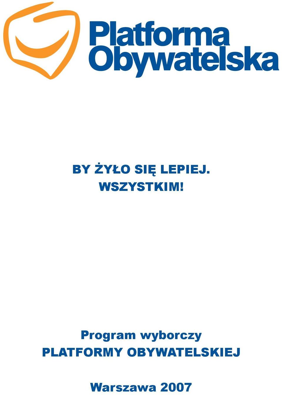 Program wyborczy