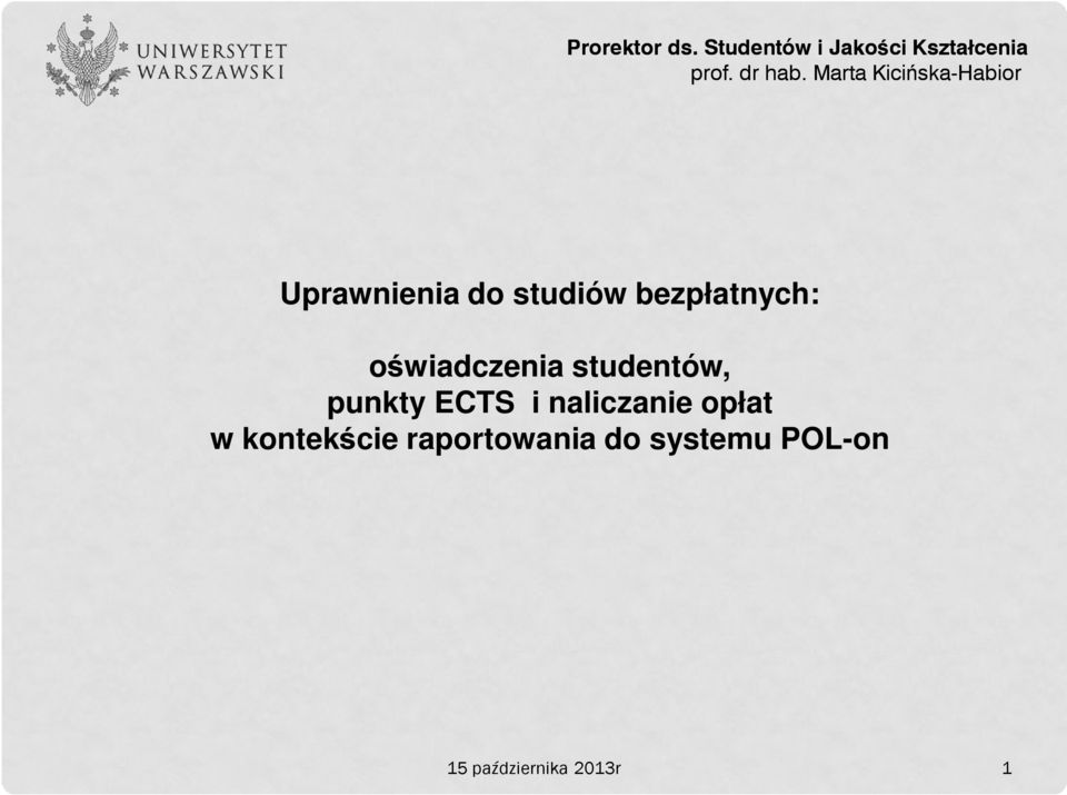 naliczanie opłat w kontekście