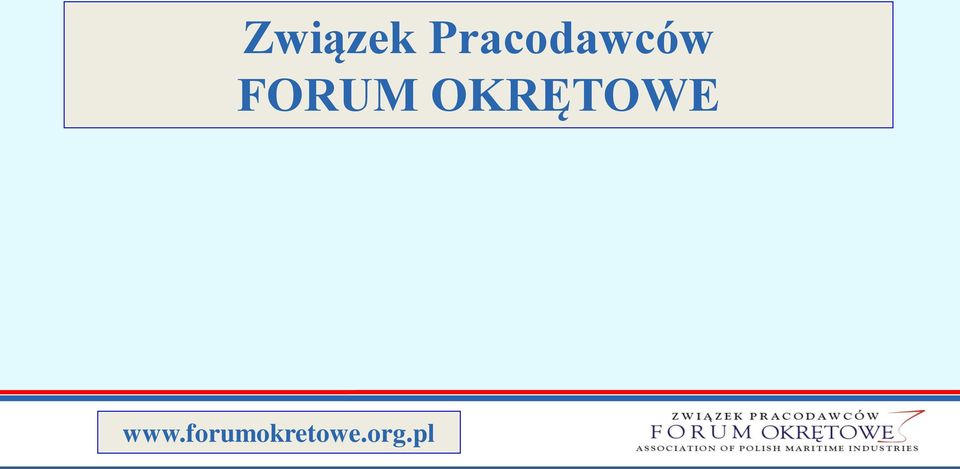 FORUM OKRĘTOWE