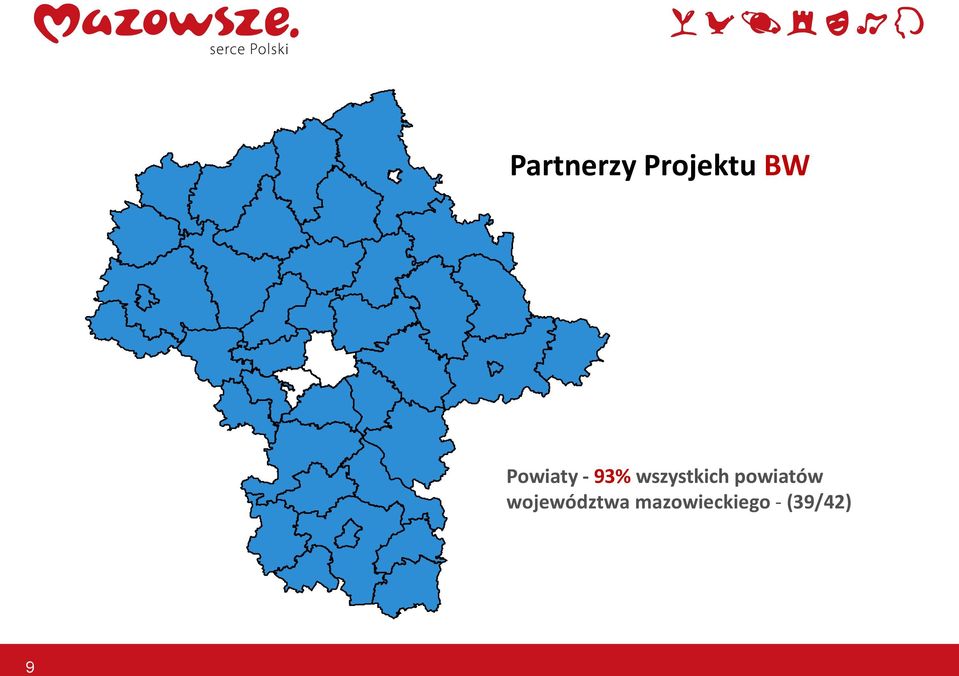 wszystkich powiatów