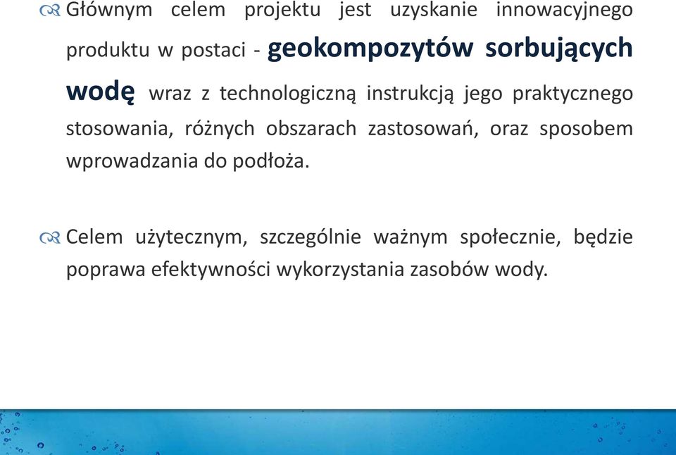 stosowania, różnych obszarach zastosowań, oraz sposobem wprowadzania do podłoża.