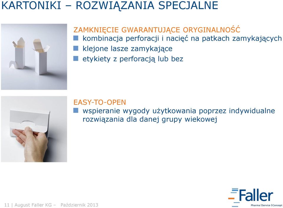 zamykające etykiety z perforacją lub bez EASY-TO-OPEN wspieranie wygody