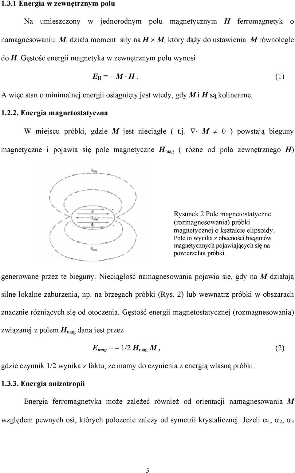 2. Energia magnetostatyczna W miejs