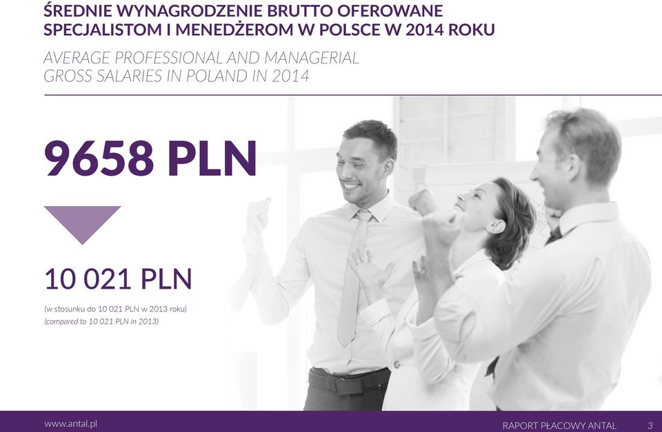 IN POLAND IN 2014 9658 PLN 10 021 PLN (w stosunku do 10 021 PLN w 2013