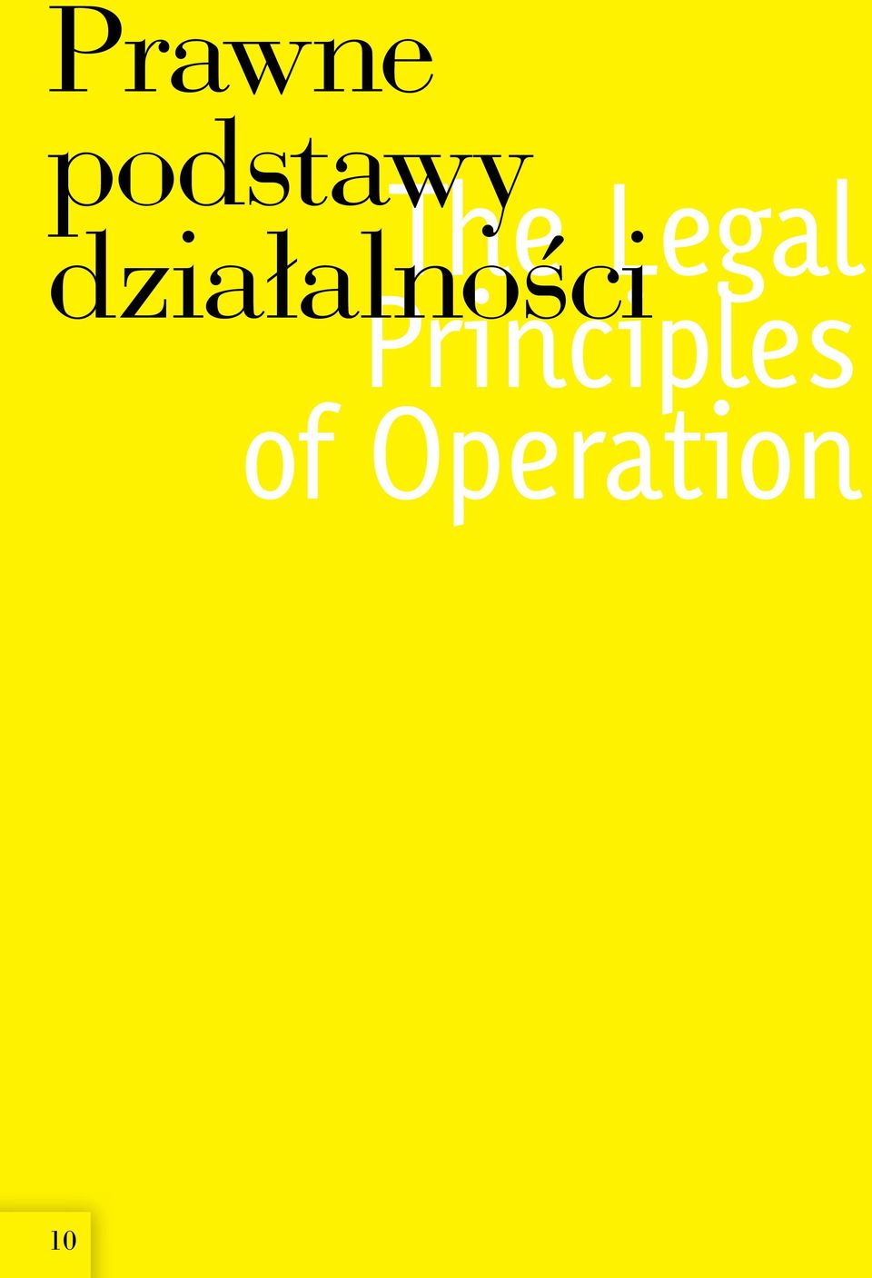 Legal Principles