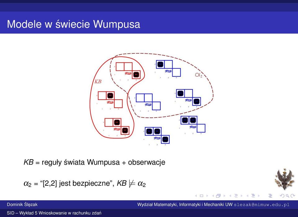 świata Wumpusa + obserwacje