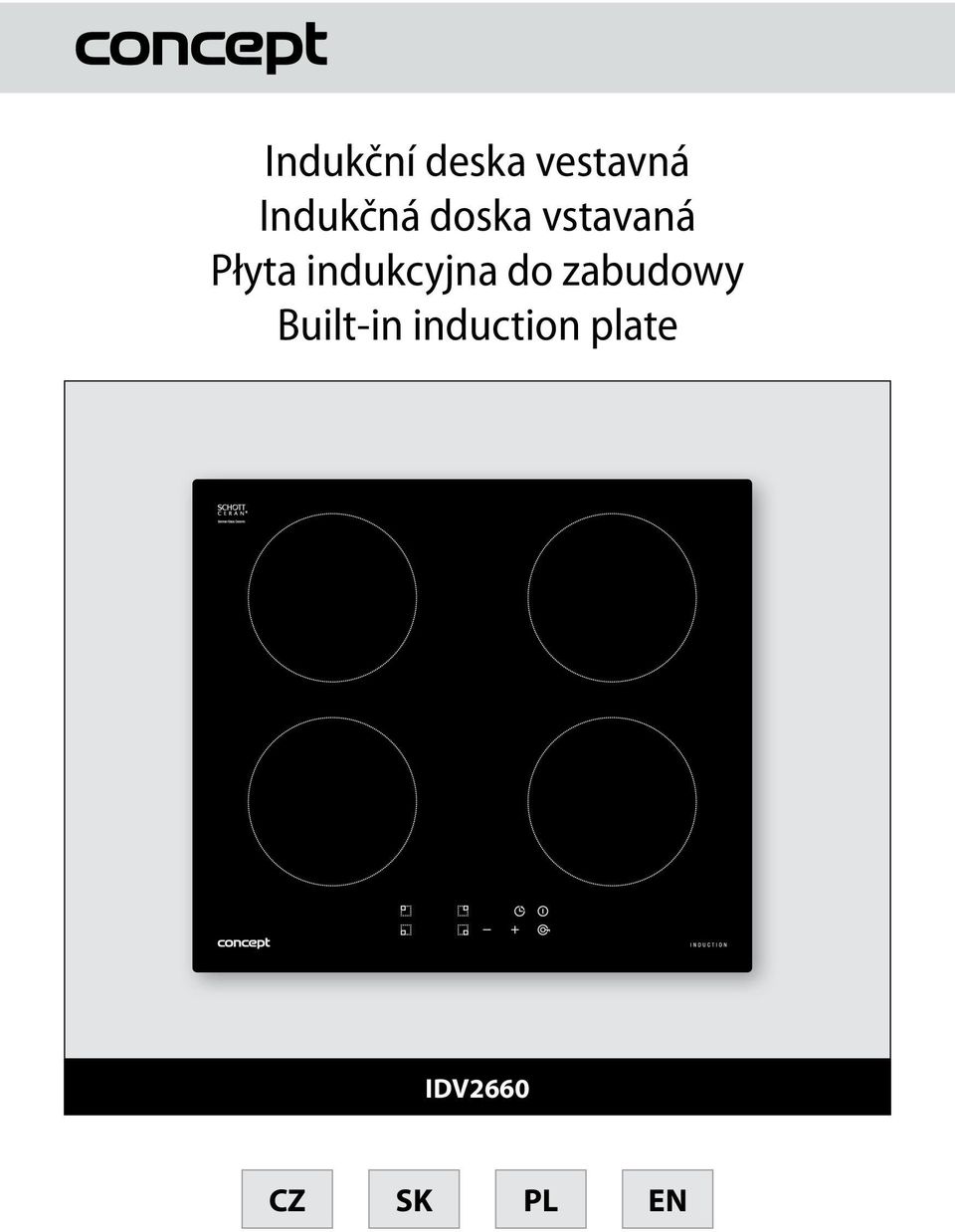 Płyta indukcyjna do zabudowy