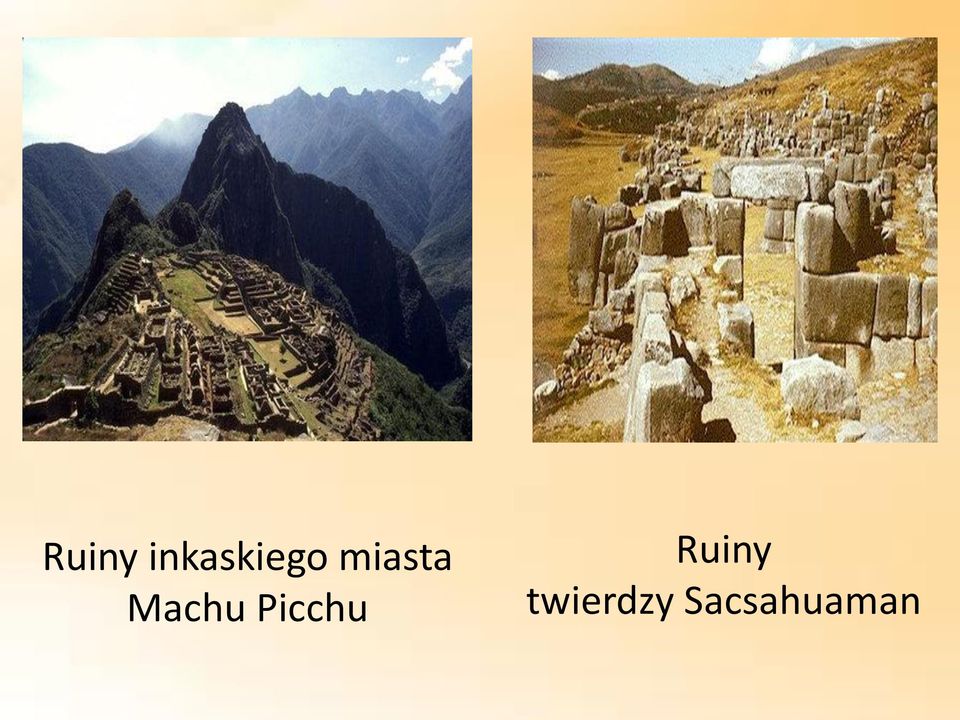 miasta Machu