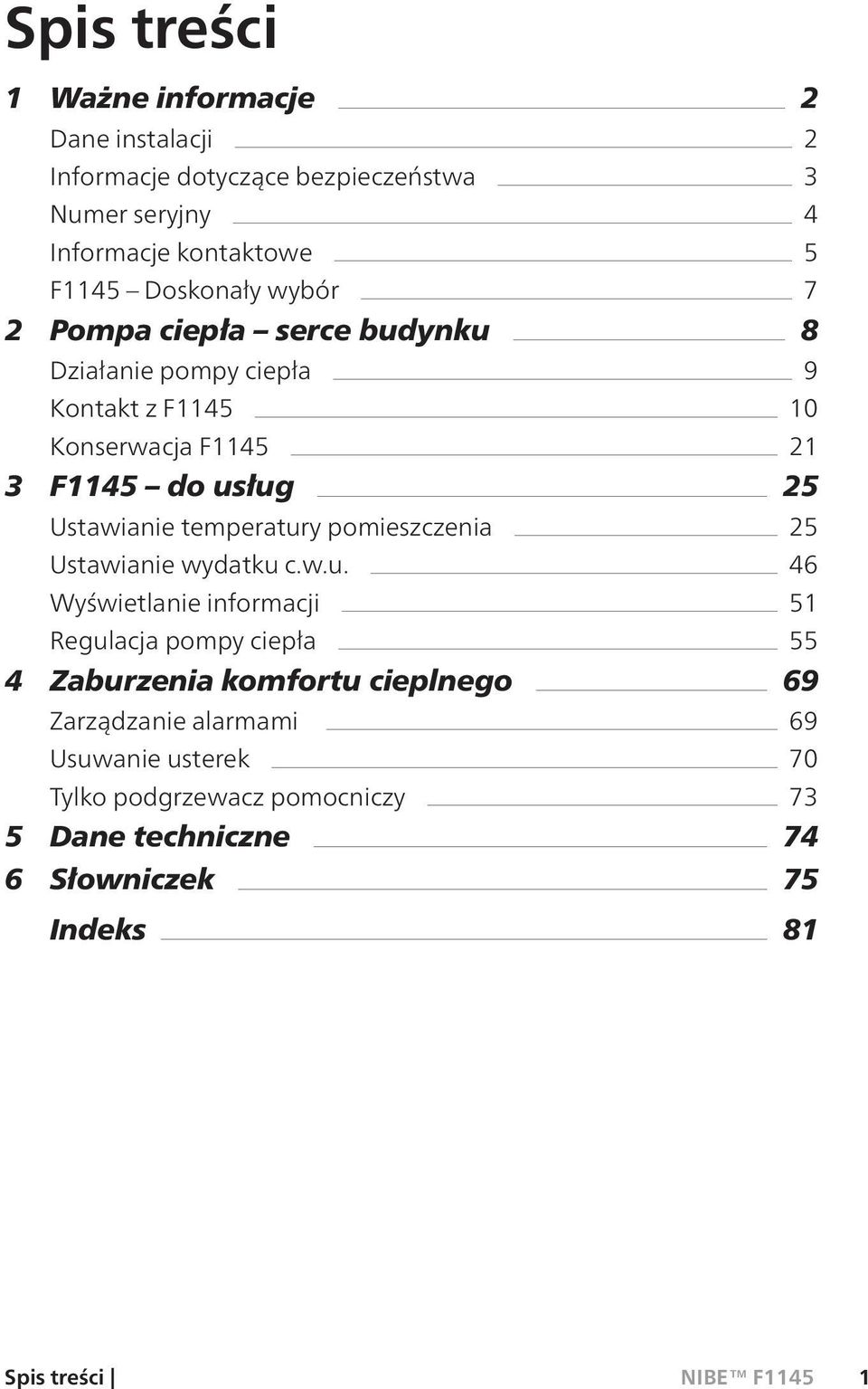 Ustawianie temperatur