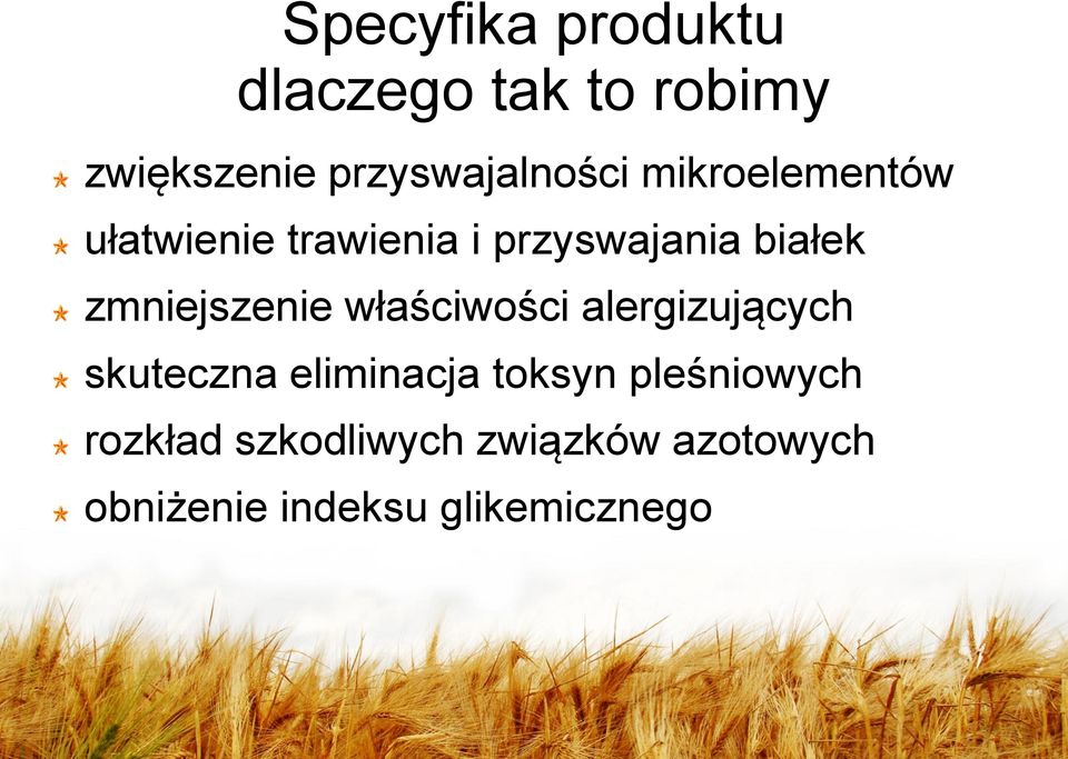 zmniejszenie właściwości alergizujących skuteczna eliminacja toksyn