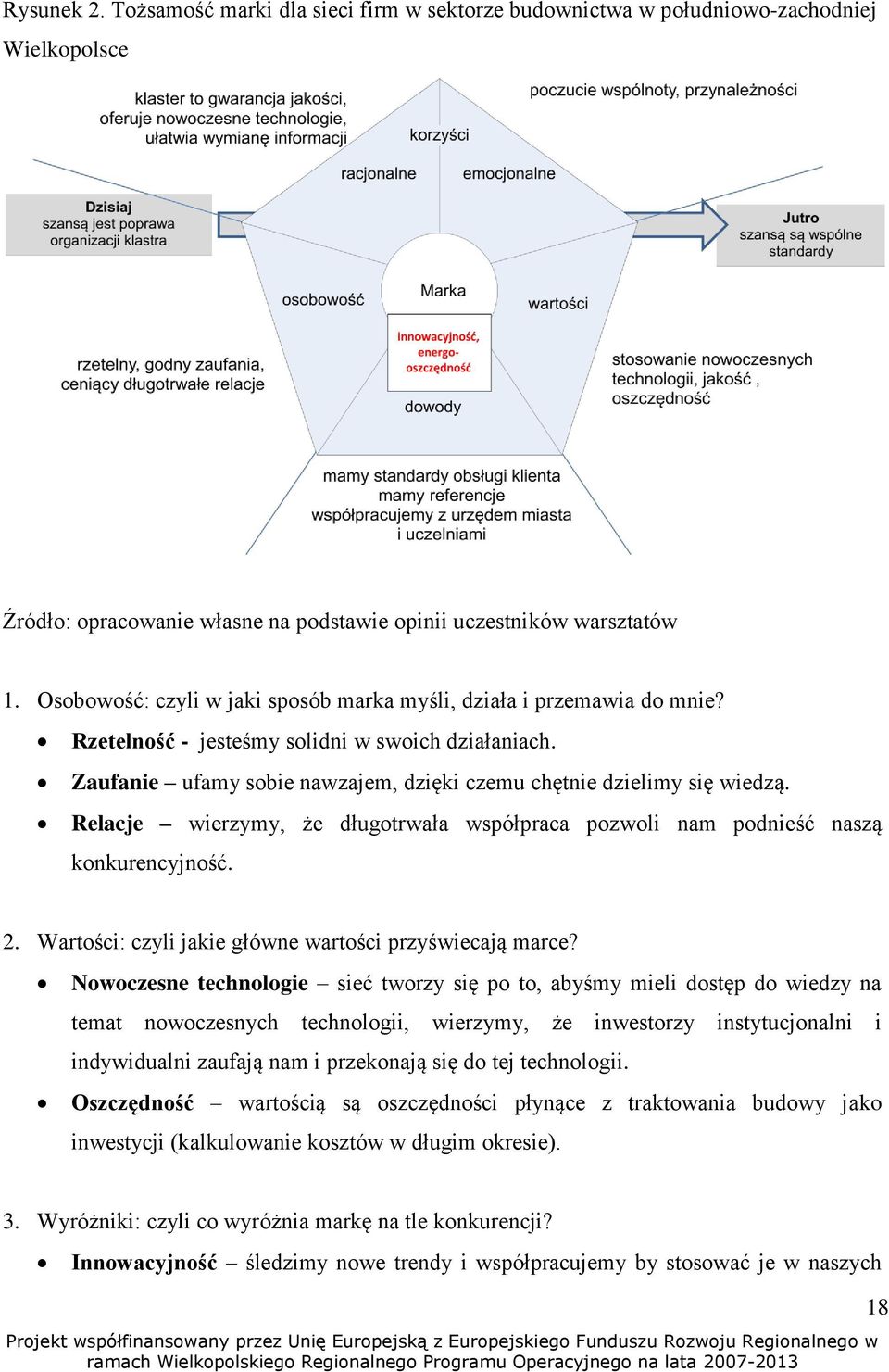 Relacje wierzymy, że długotrwała współpraca pozwoli nam podnieść naszą konkurencyjność. 2. Wartości: czyli jakie główne wartości przyświecają marce?