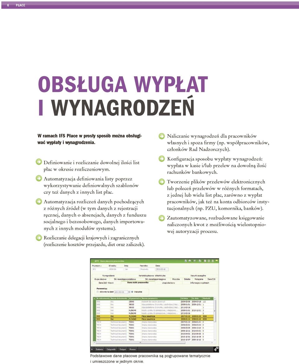 Automatyzacja rozliczeń danych pochodzących z różnych źródeł (w tym danych z rejestracji ręcznej, danych o absencjach, danych z funduszu socjalnego i bezosobowego, danych importowanych z innych