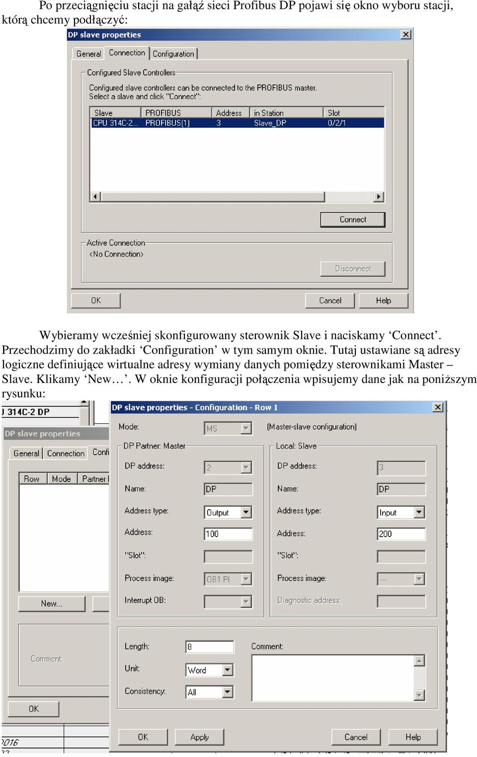 Przechodzimy do zakładki Configuration w tym samym oknie.