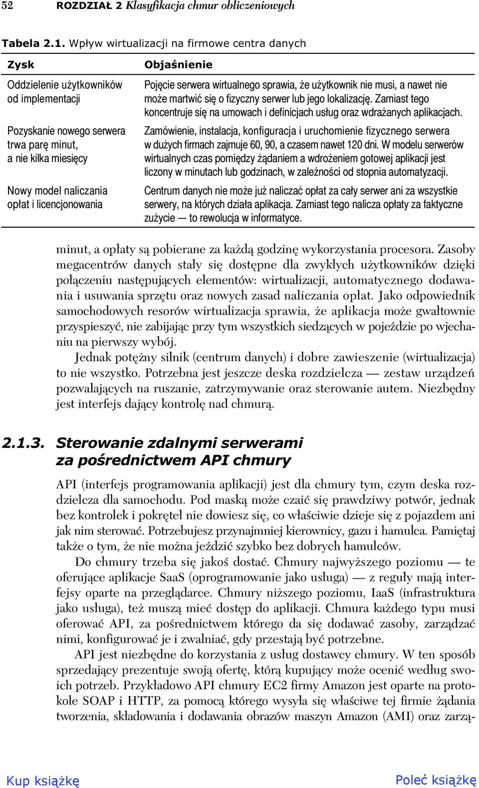 licencjonowania Obja nienie Poj cie serwera wirtualnego sprawia, e u ytkownik nie musi, a nawet nie mo e martwi si o fizyczny serwer lub jego lokalizacj.