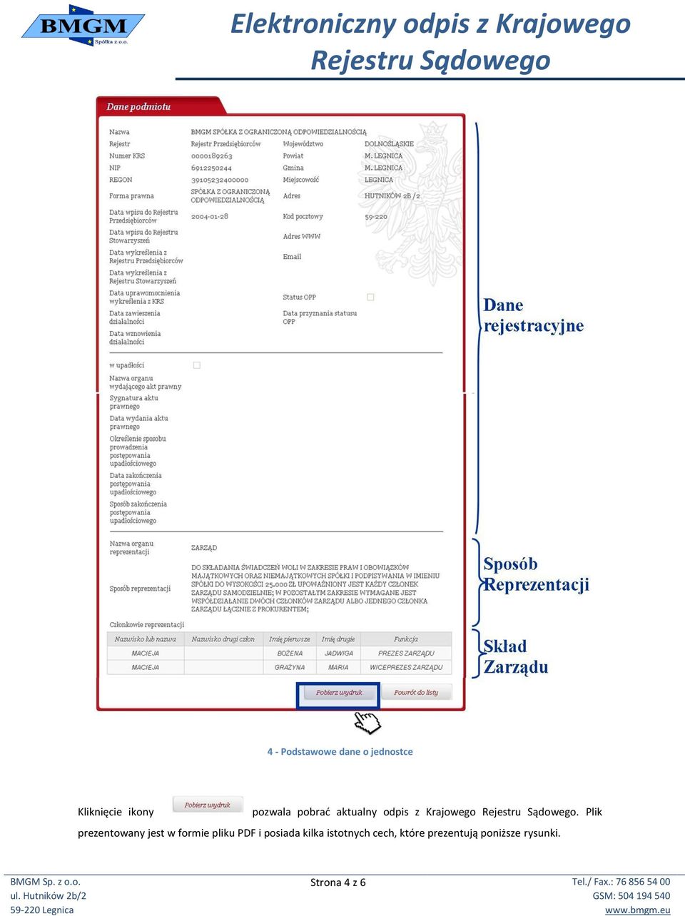 Plik prezentowany jest w formie pliku PDF i posiada kilka