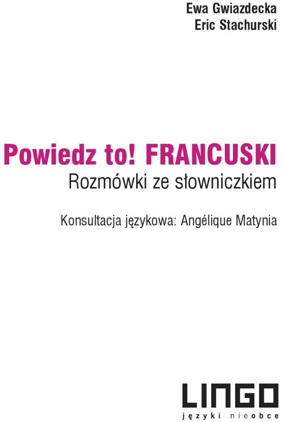 FRANCUSKI Rozmówki ze