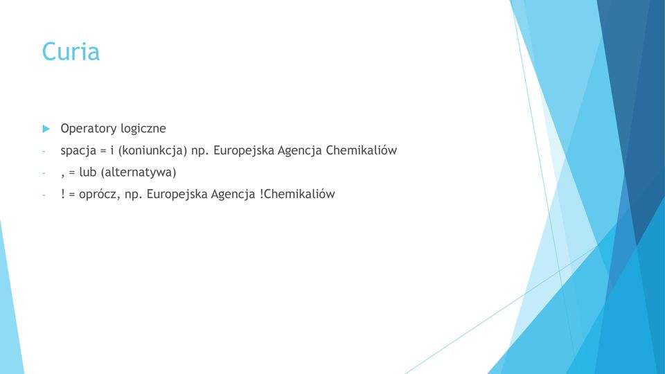 Europejska Agencja Chemikaliów -, =