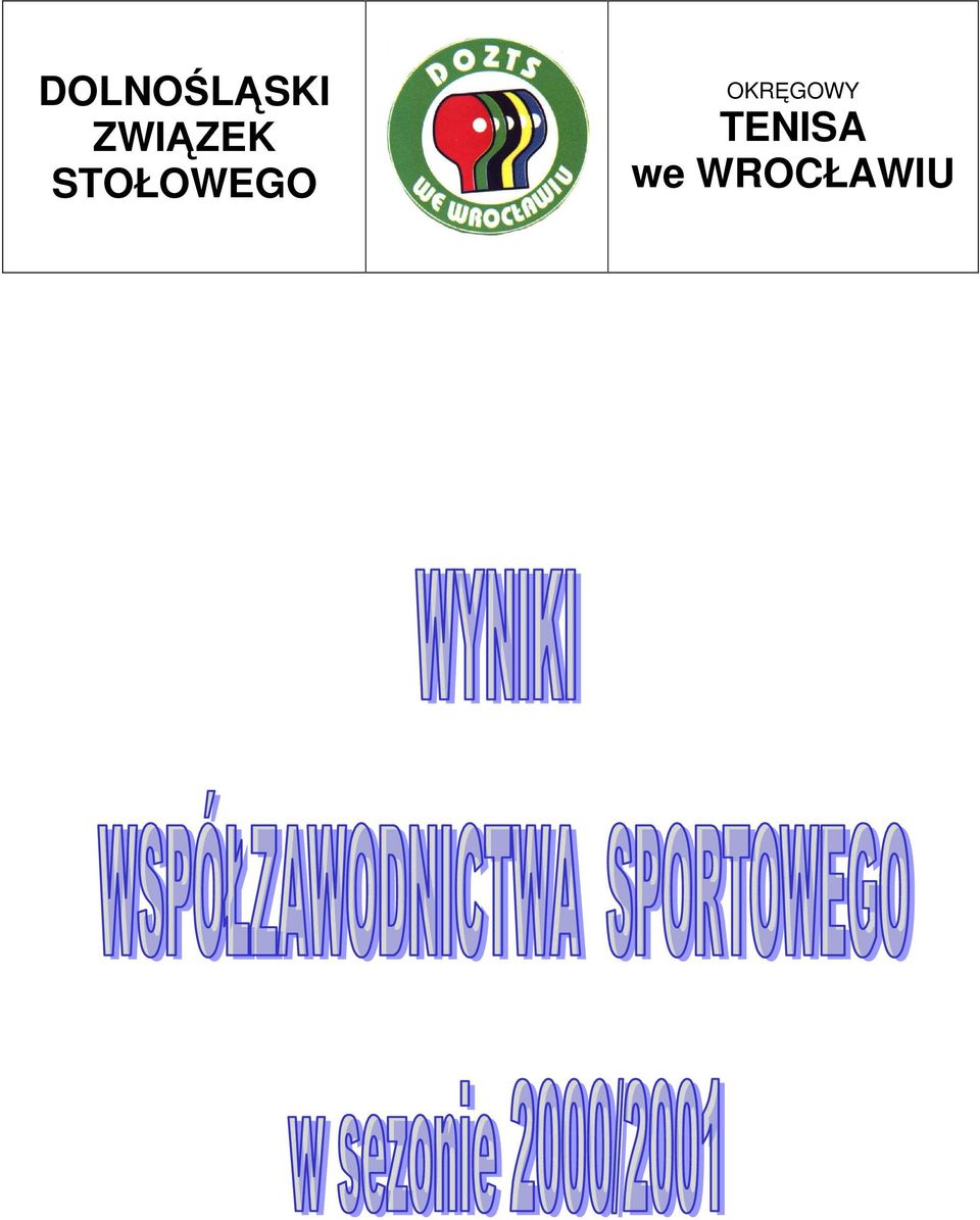STOŁOWEGO