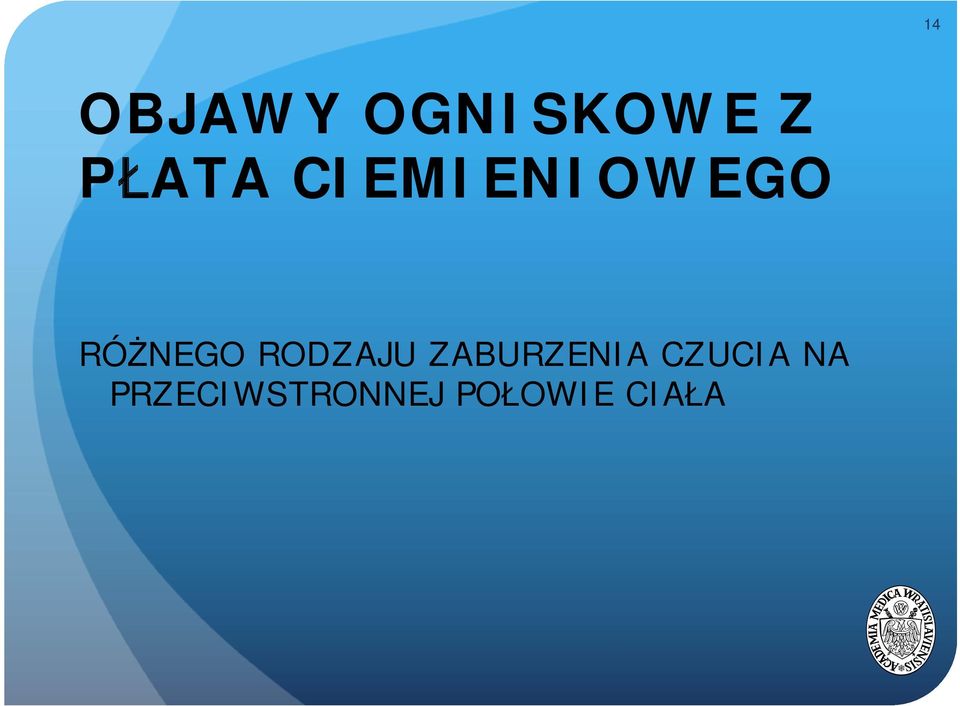 RÓŻNEGO RODZAJU ZABURZENIA