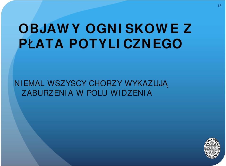 NIEMAL WSZYSCY CHORZY