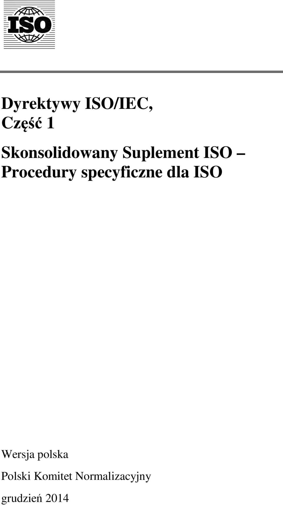 Procedury specyficzne dla ISO