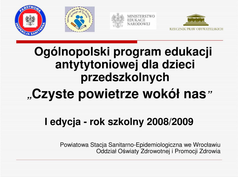 szkolny 2008/2009 Powiatowa Stacja