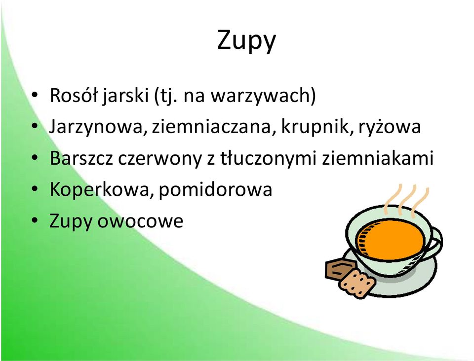 krupnik, ryżowa Barszcz czerwony z