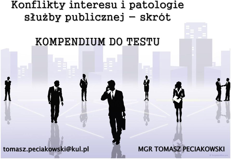 KOMPENDIUM DO TESTU tomasz.