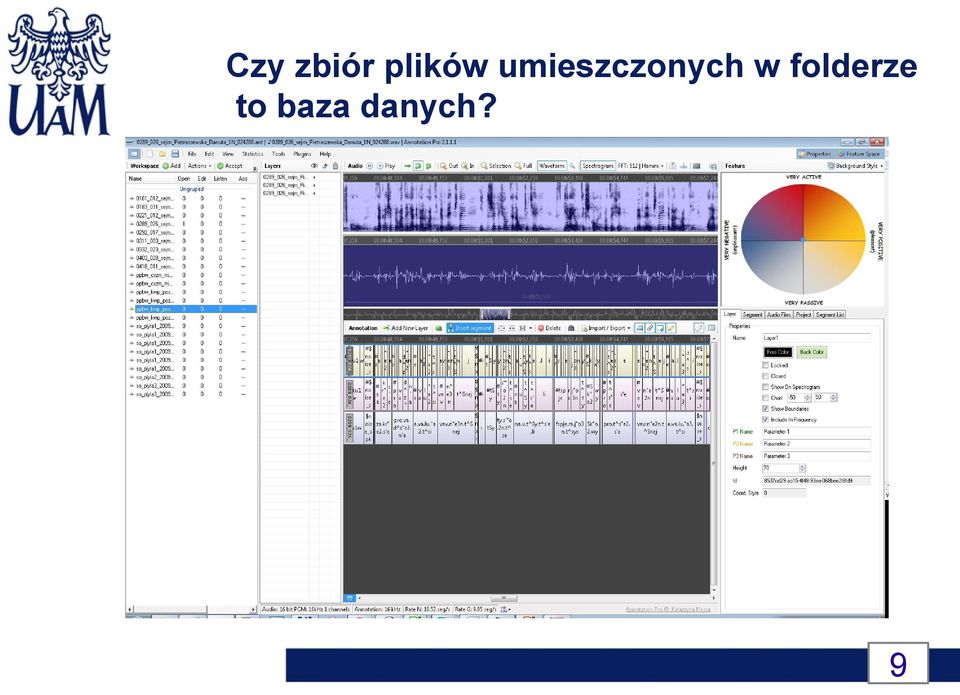 brak powiązań między poszczególnymi plikami, trudności w sortowaniu ze względu na różne kryteria, trudności we współpracy, gdy dane są