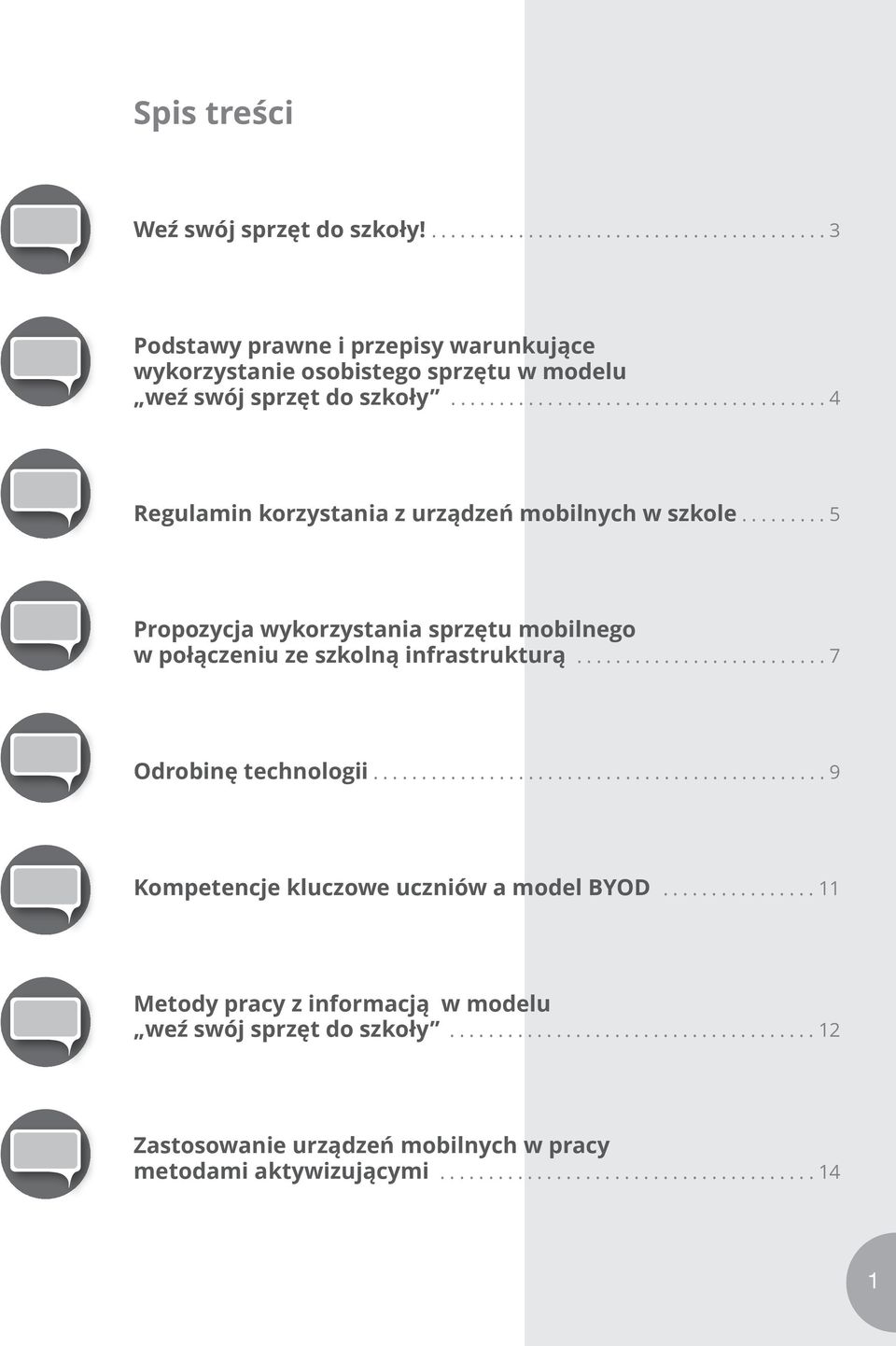 ......................... 7 Odrobinę technologii............................................... 9 Kompetencje kluczowe uczniów a model BYOD.