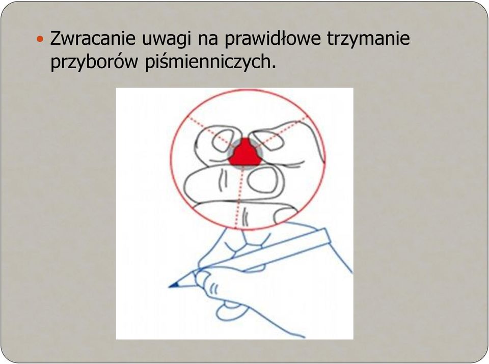 trzymanie