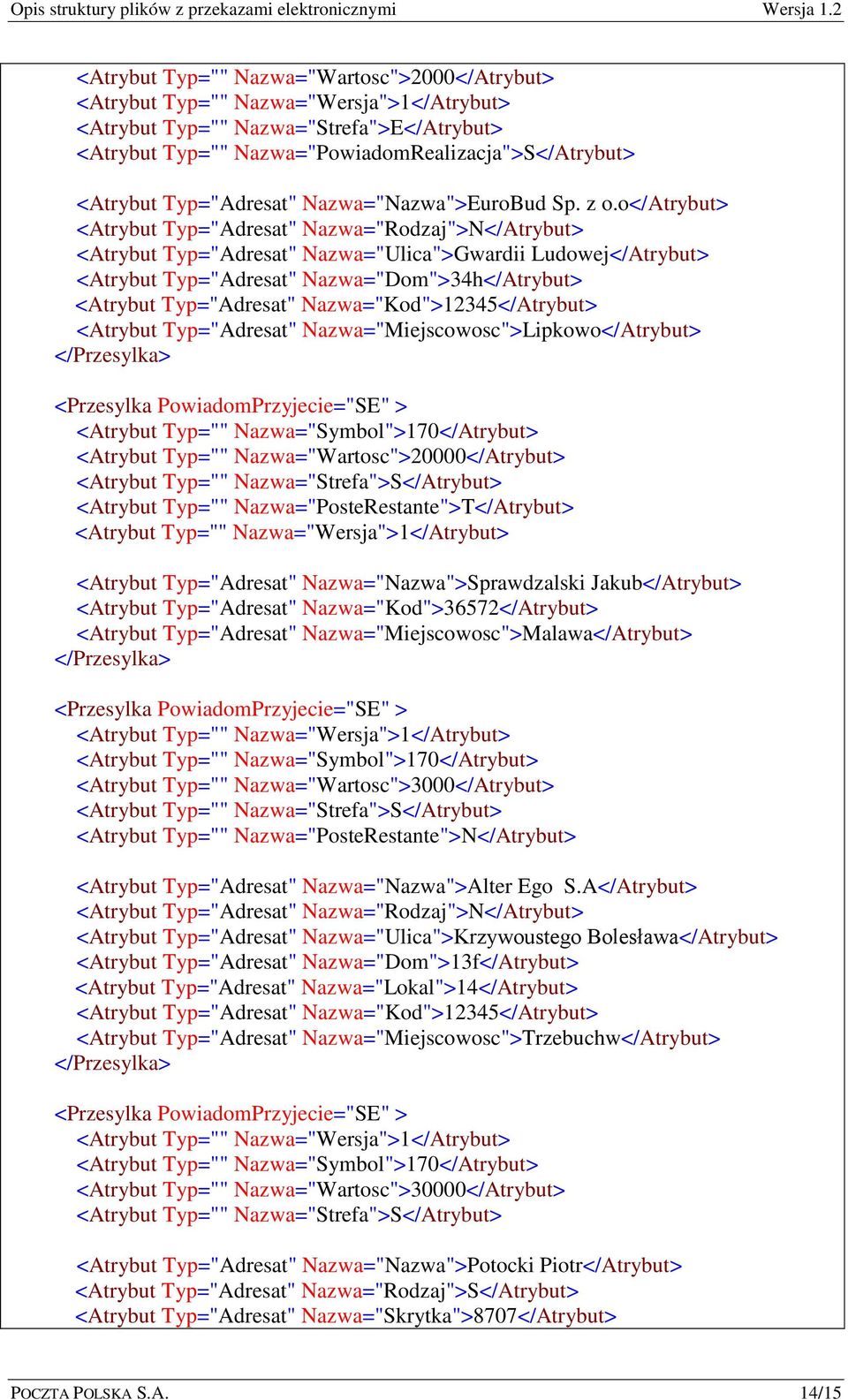 Nazwa="Kod">12345</Atrybut> <Atrybut Typ="Adresat" Nazwa="Miejscowosc">Lipkowo</Atrybut> <Atrybut Typ="" Nazwa="Symbol">170</Atrybut> <Atrybut Typ="" Nazwa="Wartosc">20000</Atrybut> <Atrybut Typ=""