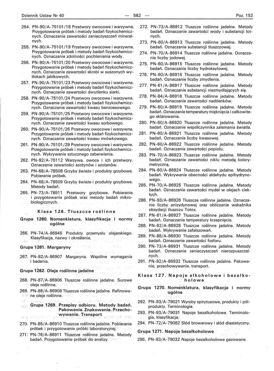 Przygotowanie próbek i metody badań fizykochemicznych. Oznaczanie zawartości skrobi w suszonych wytłokach jabłkowych.,, 257. PN-901 A-751 01 123 Przetwory owocowe i warzywne.