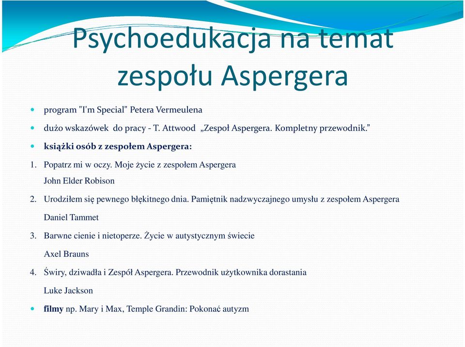 Urodziłem się pewnego błękitnego dnia. Pamiętnik nadzwyczajnego umysłu z zespołem Aspergera Daniel Tammet 3. Barwne cienie i nietoperze.