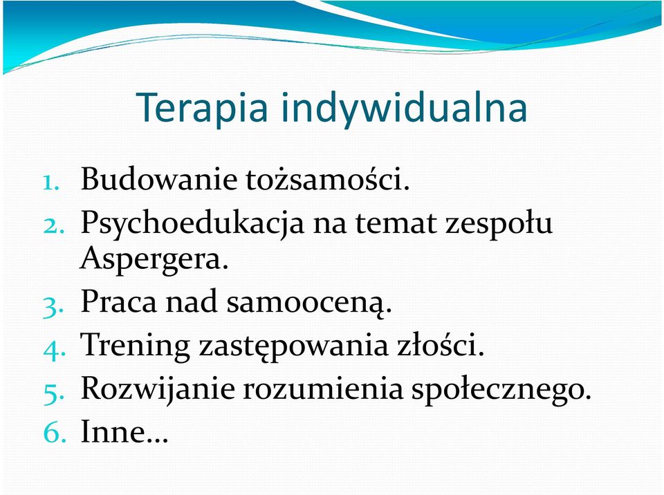 Praca nad samooceną. 4.