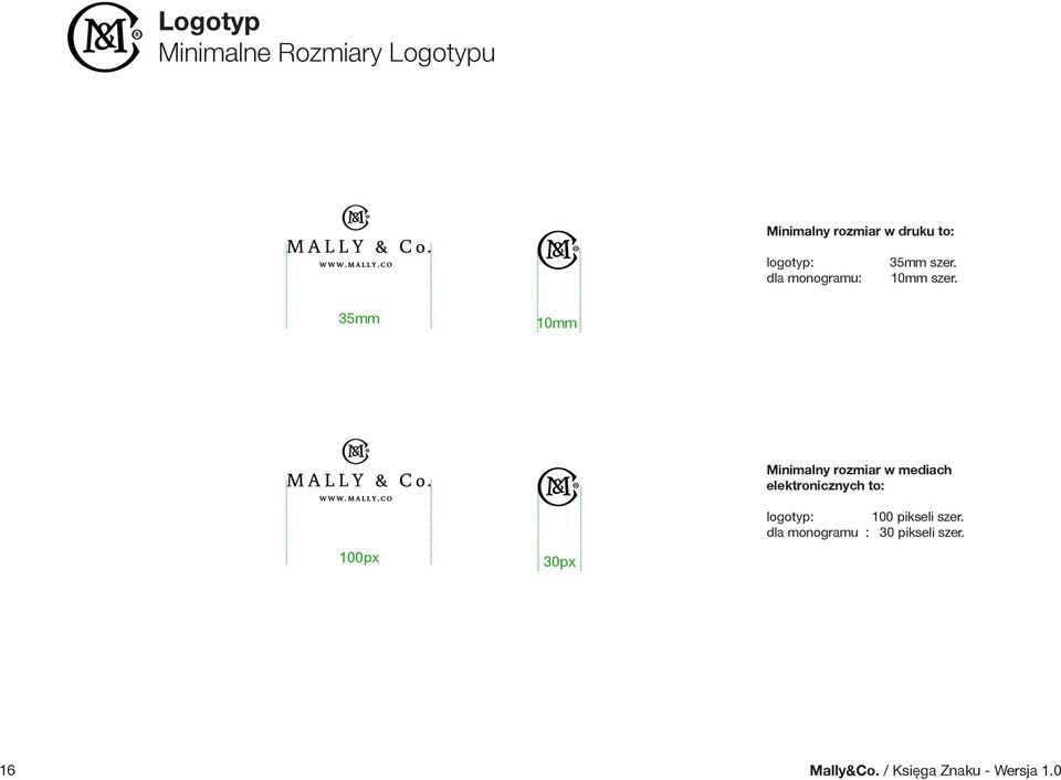 35mm 10mm 100px 30px Minimalny rozmiar w mediach elektronicznych to: