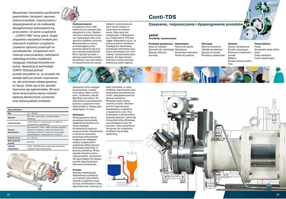 Urządzenie minimalizuje czas produkcji, całkowicie odpadają procesy cząstkowe, następuje redukcja kosztów produkcji.