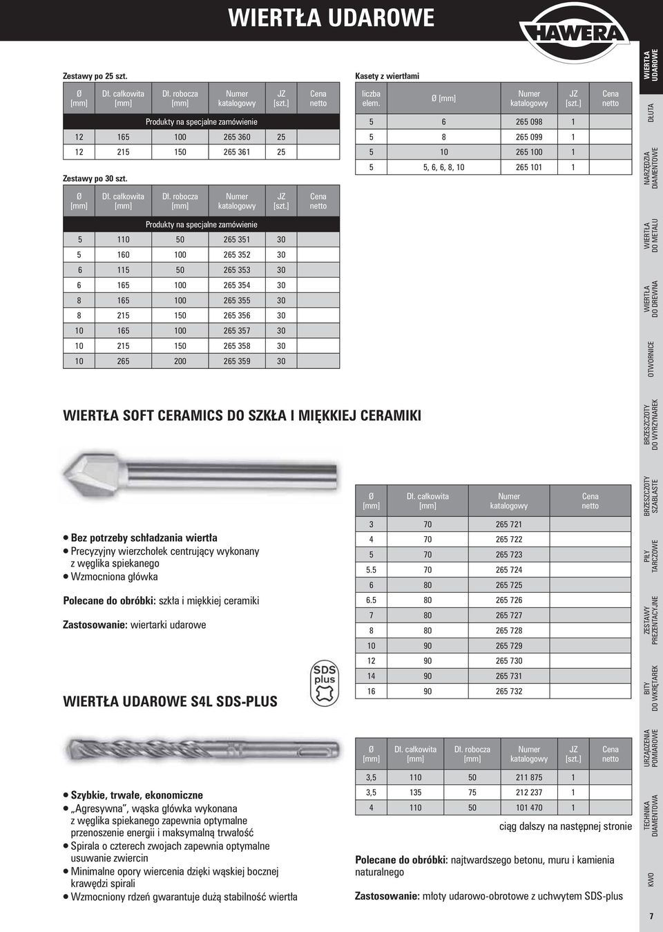 robocza Produkty na specjalne zamówienie 5 110 50 265 351 30 5 160 100 265 352 30 6 115 50 265 353 30 6 165 100 265 354 30 8 165 100 265 355 30 8 215 150 265 356 30 10 165 100 265 357 30 10 215 150