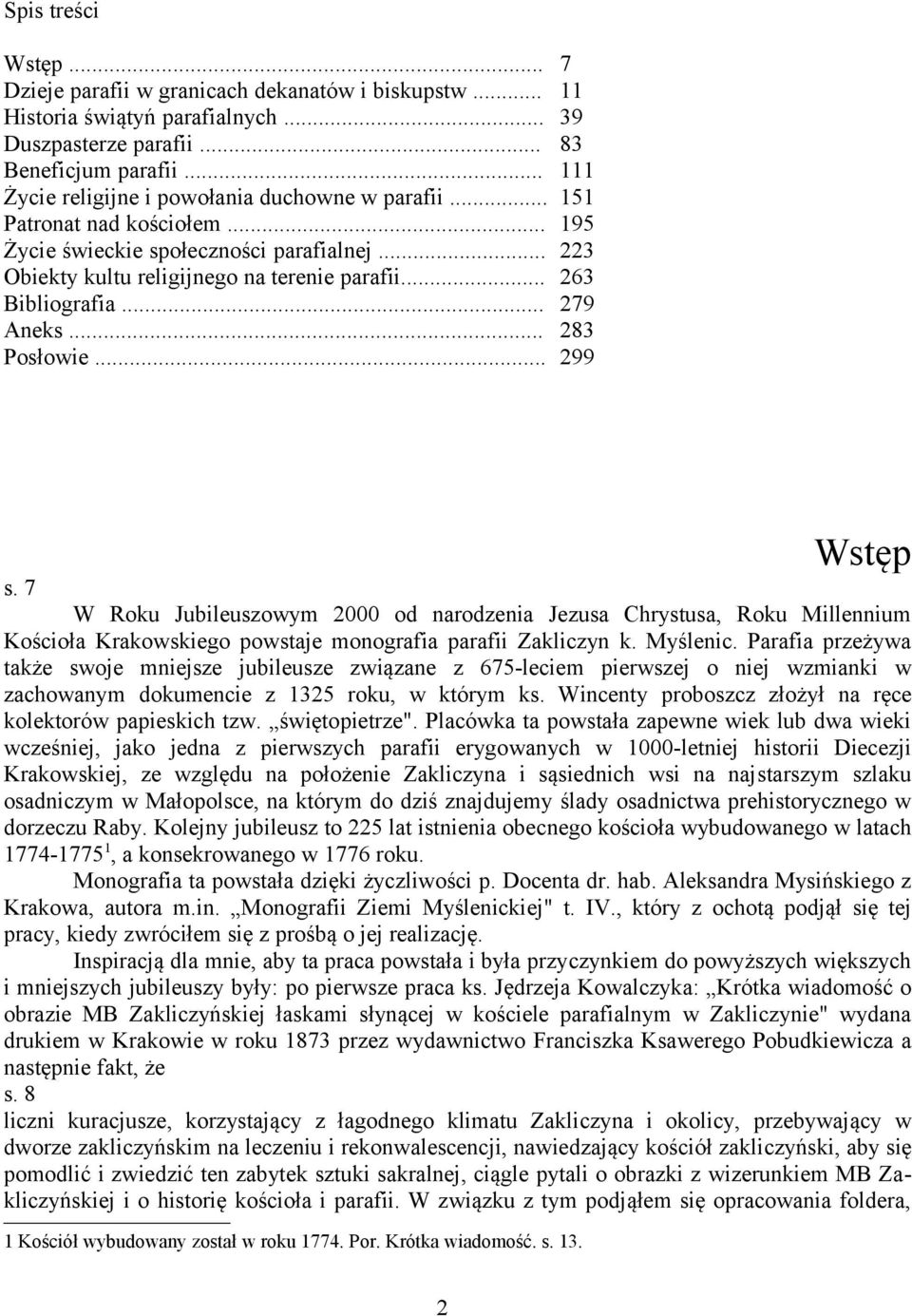 .. 263 Bibliografia... 279 Aneks... 283 Posłowie... 299 Wstęp s.