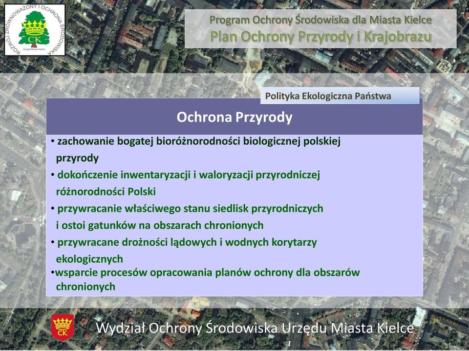 przyrodniczych i ostoi gatunków na obszarach chronionych przywracane drożności lądowych i wodnych