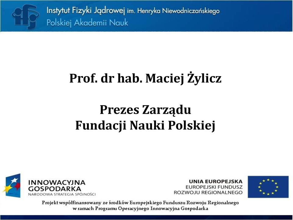 Prezes Zarządu