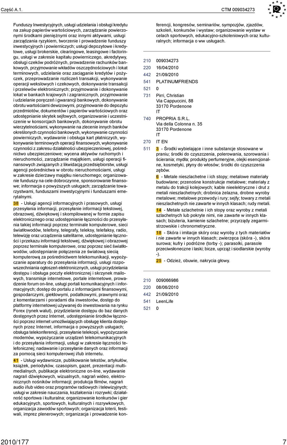 ryzykiem, tworzenie i prowadzenie funduszy inwestycyjnych i powierniczych; usługi depozytowe i kredytowe, usługi brokerskie, clearingowe, leasingowe i factoringu, usługi w zakresie kapitału