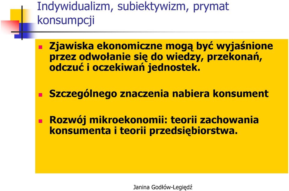 i oczekiwań jednostek.