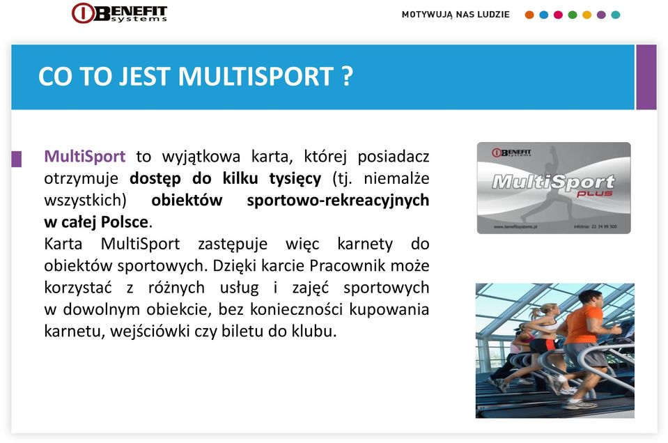 niemalże wszystkich) obiektów sportowo-rekreacyjnych w całej Polsce.