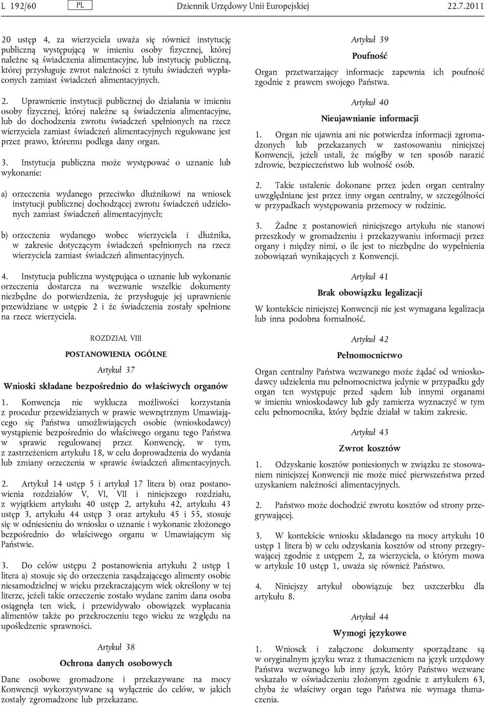 zwrot należności z tytułu świadczeń wypłaconych zamiast świadczeń alimentacyjnych. 2.