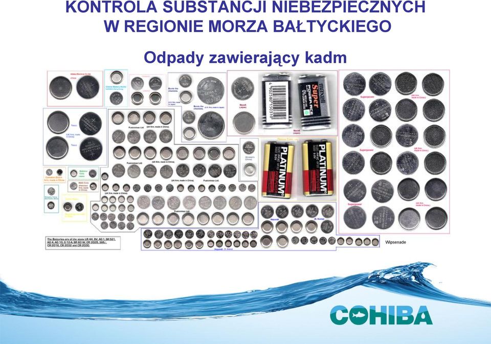 MORZA BAŁTYCKIEGO Odpady