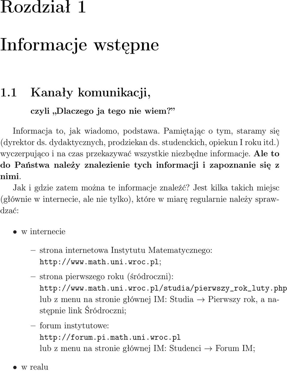 Jak i gdzie zatem można te informacje znaleźć?