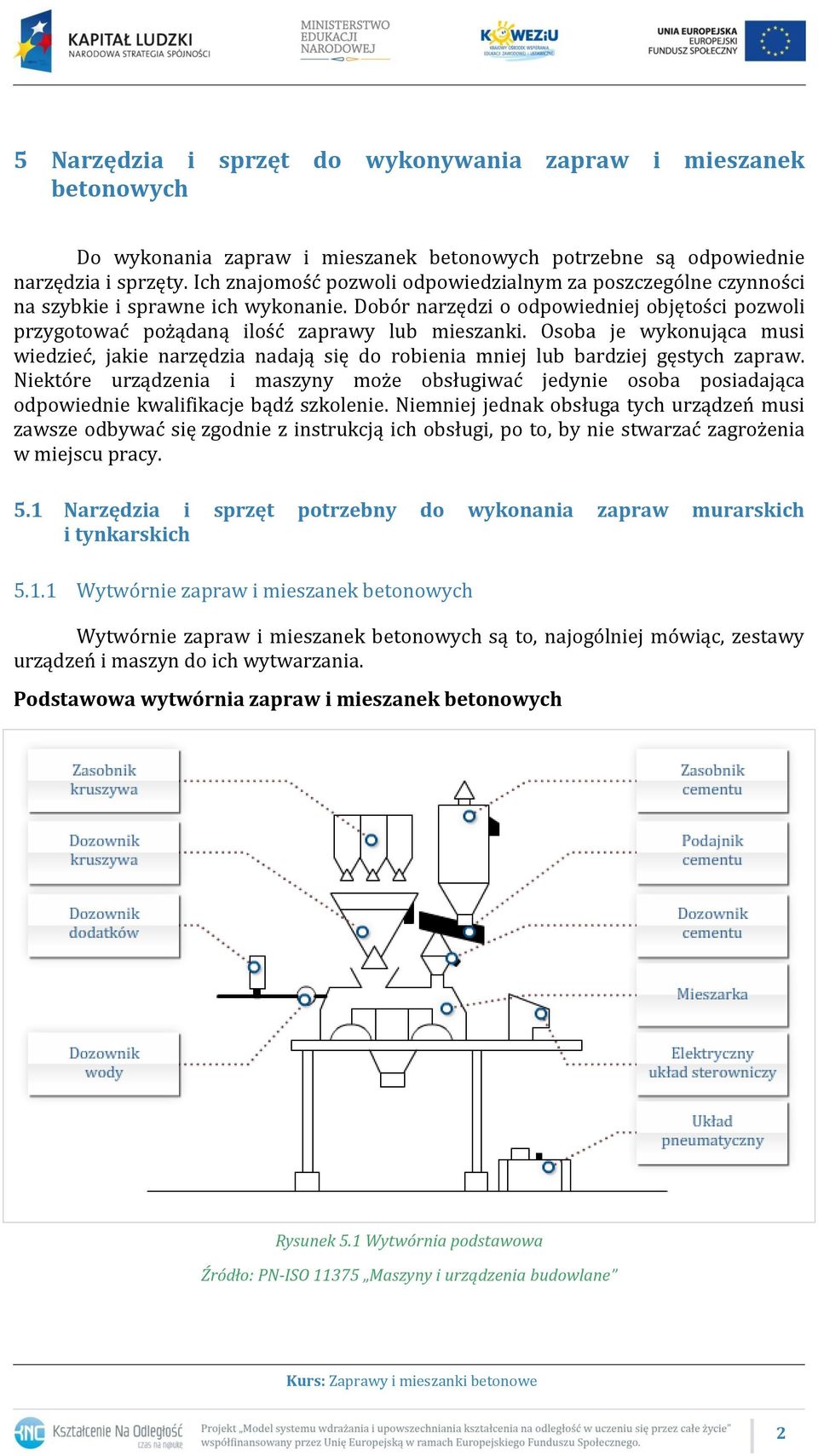 Osoba je wykonująca musi wiedzieć, jakie narzędzia nadają się do robienia mniej lub bardziej gęstych zapraw.