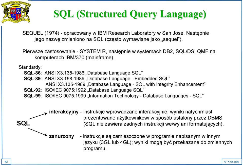 168-1989 Database Language - Embedded SQL ANSI X3.